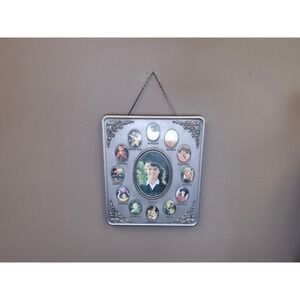 Vintage ESC School Years Frame K-12 Senior Heavy Metal Pewter Hang/Stand